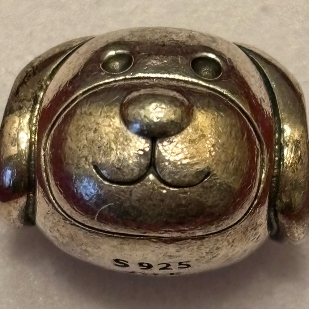 PANDORA 925 STERLING SILVER BRACELET 7" W/(10) PANDORA 925 MIXED CHARMS RETIRED - Picture 10 of 16